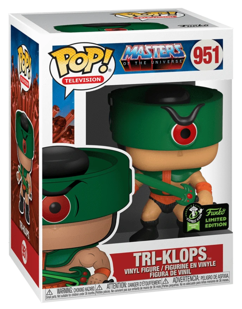 POP! Television: 951 MOTU, Tri-Klops Exclusive