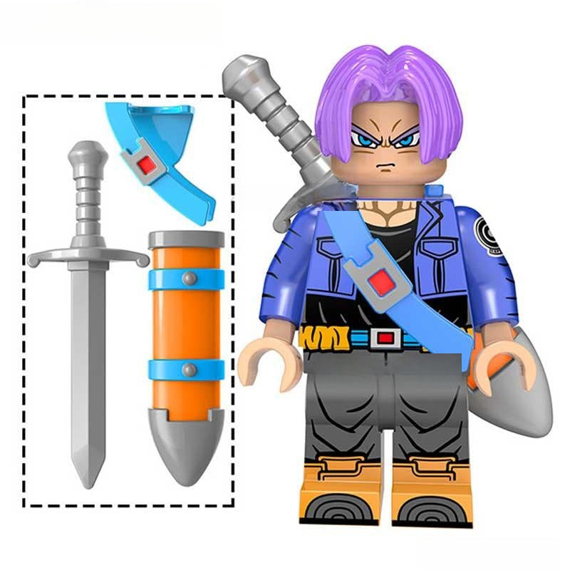 Trunks (Dragon Ball Z) - Custom Building Blocks Mini Figures Compatibl ...