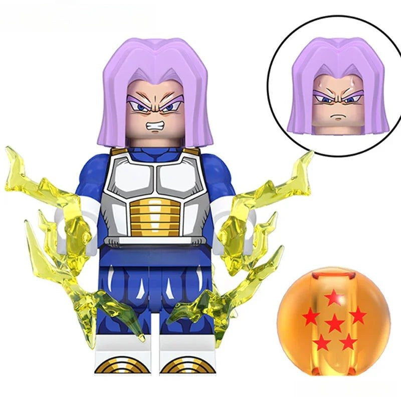 Trunks (Dragon Ball Z Super) - Custom Building Blocks Mini Figures Com ...