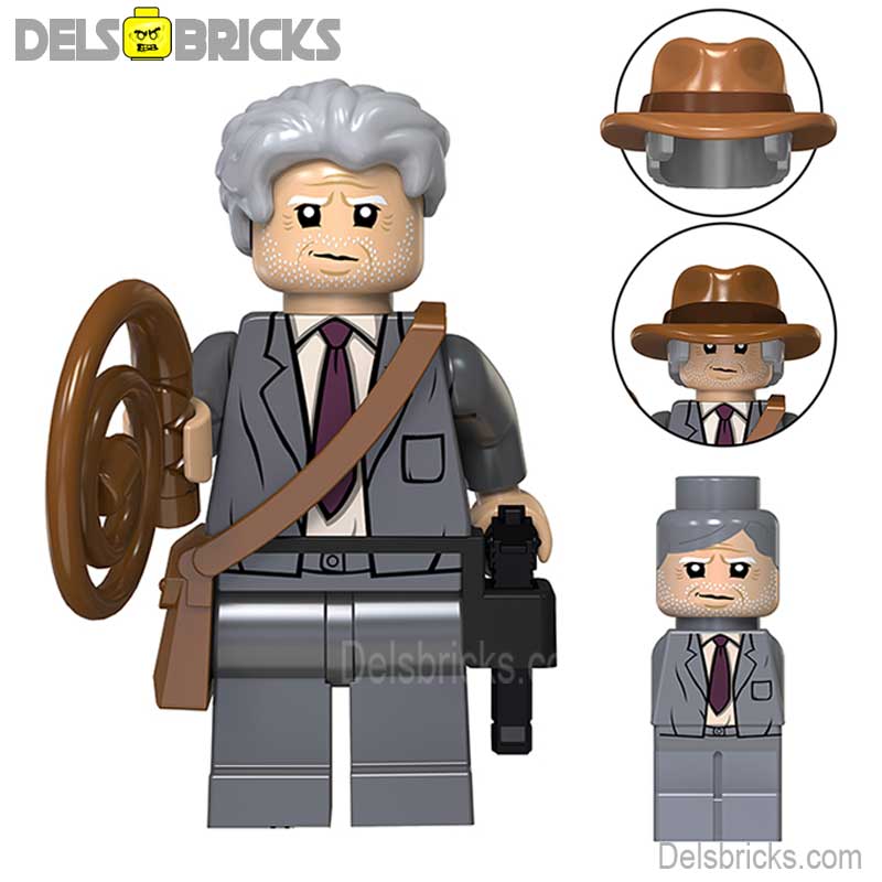 Indiana Jones Older Version (Indiana Jones) - Custom Building Blocks Mini Figures Compatible with LEGO