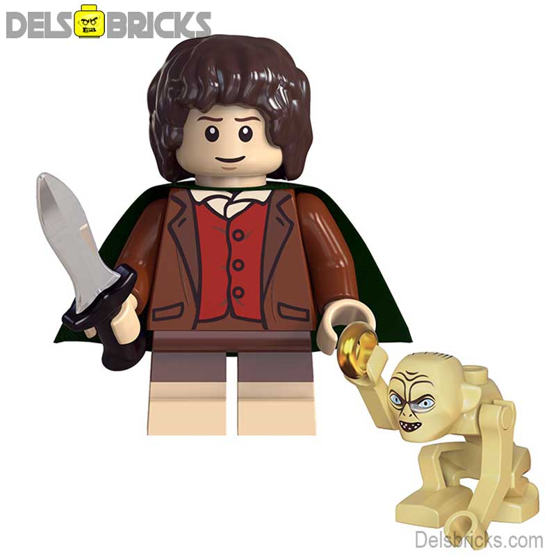 Frodo Baggins (The Lord of the Rings) - Custom Building Blocks Mini Figures Compatible with LEGO