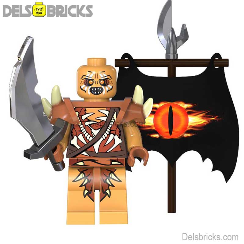 Orcs (The Lord of the Rings) - Custom Building Blocks Mini Figures Compatible with LEGO