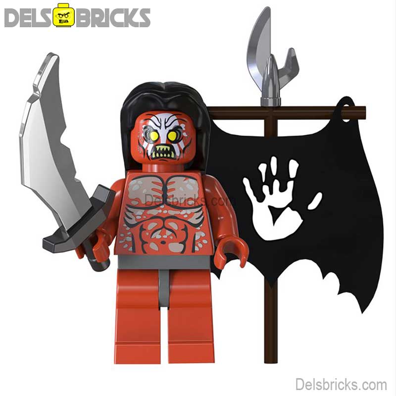 Uruk-hai (The Lord of the Rings) - Custom Building Blocks Mini Figures Compatible with LEGO