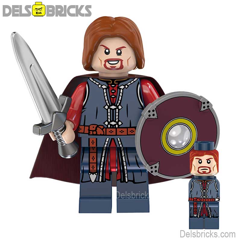 Boromir (The Lord of the Rings) - Custom Building Blocks Mini Figures Compatible with LEGO