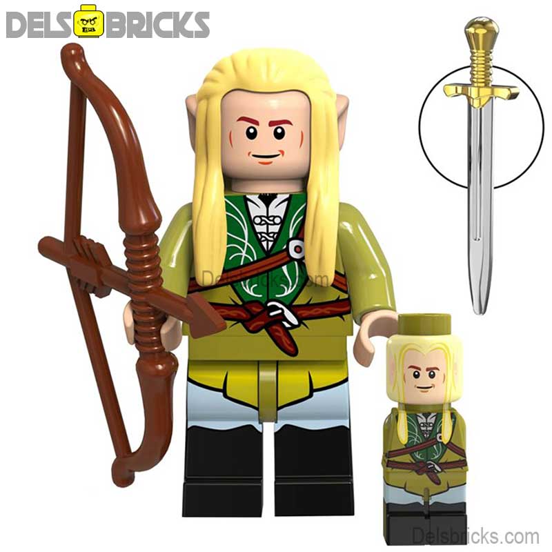 Legolas (The Lord of the Rings) - Custom Building Blocks Mini Figures Compatible with LEGO