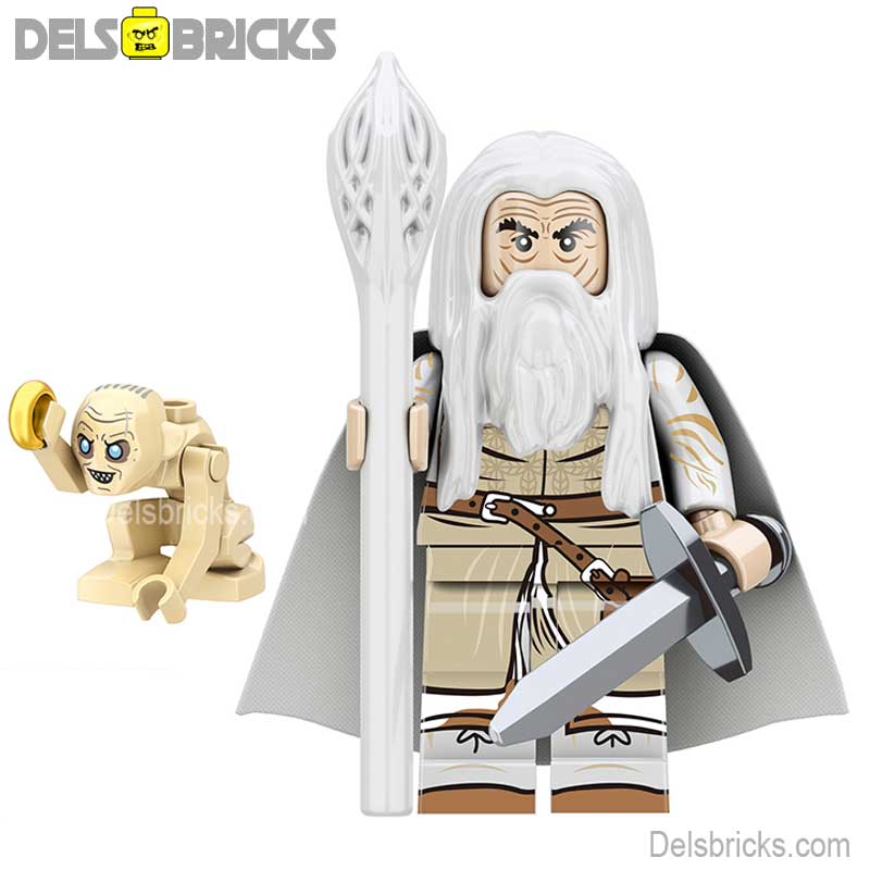 Gandalf The White (The Lord of the Rings) - Custom Building Blocks Mini Figures Compatible with LEGO