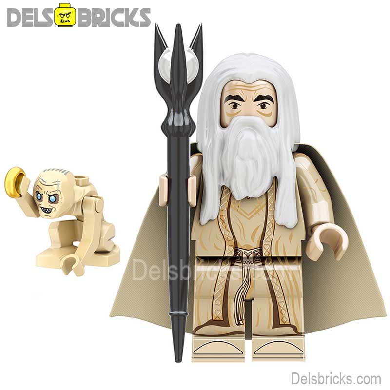 Saruman (The Lord of the Rings) - Custom Building Blocks Mini Figures Compatible with LEGO