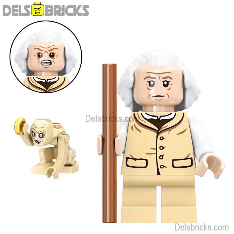 Bilbo Baggins (The Lord of the Rings) - Custom Building Blocks Mini Figures Compatible with LEGO