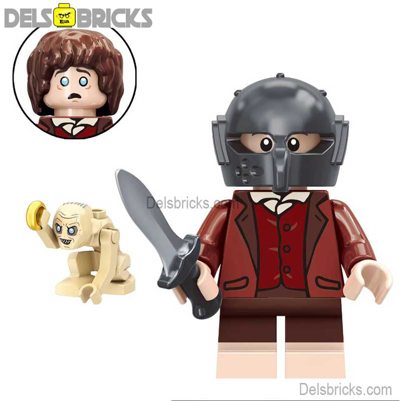 Frodo Baggins (The Lord of the Rings) - Custom Building Blocks Mini Figures Compatible with LEGO