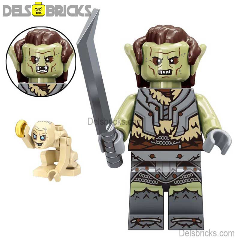 Orcs (The Lord of the Rings) - Custom Building Blocks Mini Figures Compatible with LEGO