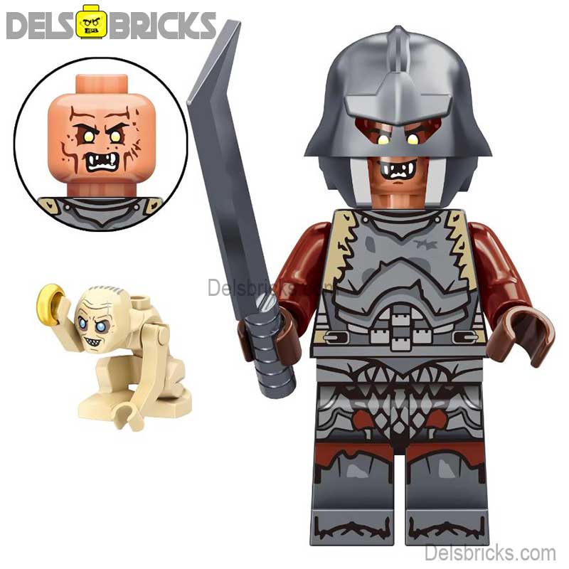 Orcs (The Lord of the Rings) - Custom Building Blocks Mini Figures Compatible with LEGO