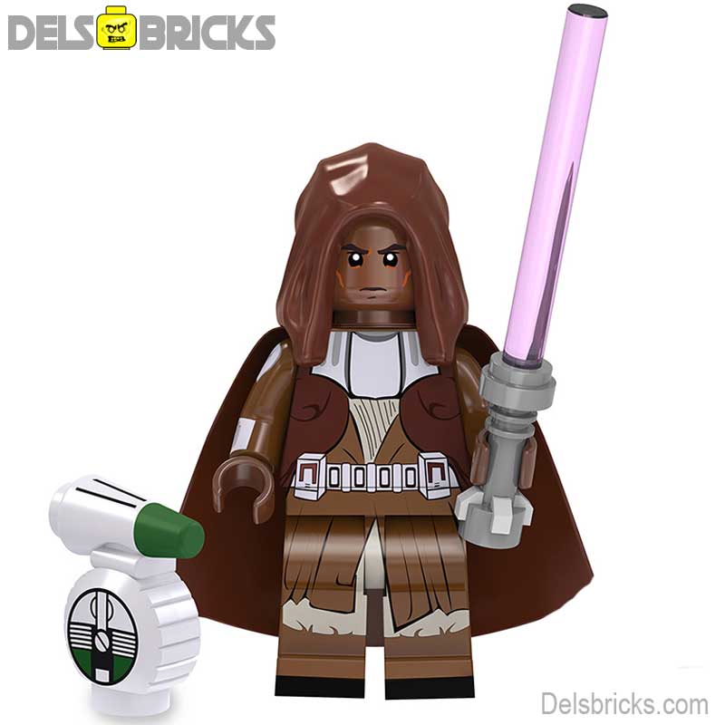 Mace Windu Clone Wars (Star Wars) - Custom Building Blocks Mini Figures Compatible with LEGO