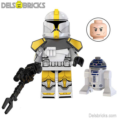 Clone Commander Bly (Star Wars) - Custom Building Blocks Mini Figures Compatible with LEGO