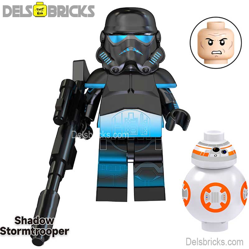 Elite Shadow Trooper (Star Wars) - Custom Building Blocks Mini Figures Compatible with LEGO