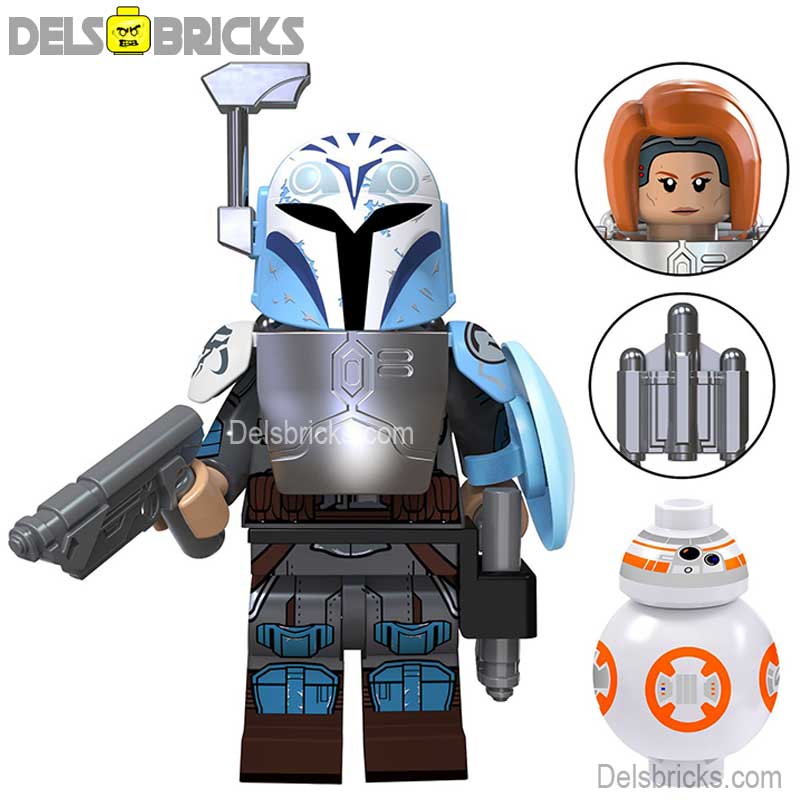 Bo Katan Kryze (Star Wars) - Custom Building Blocks Mini Figures Compatible with LEGO