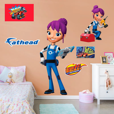 Gabby - Blaze and the Monster Machines - RealBig Collection - Official Nickelodeon - Reusable Vinyl Wall Decals