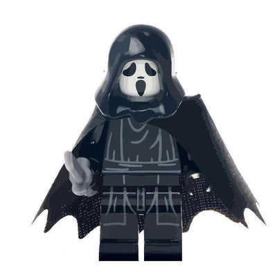 Ghostface Classic Version (Scream) - Custom Building Blocks Mini Figures Compatible with LEGO