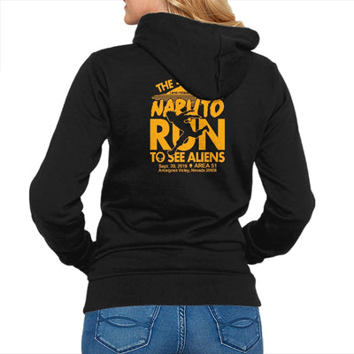 Naruto Run for Aliens - Hoodie