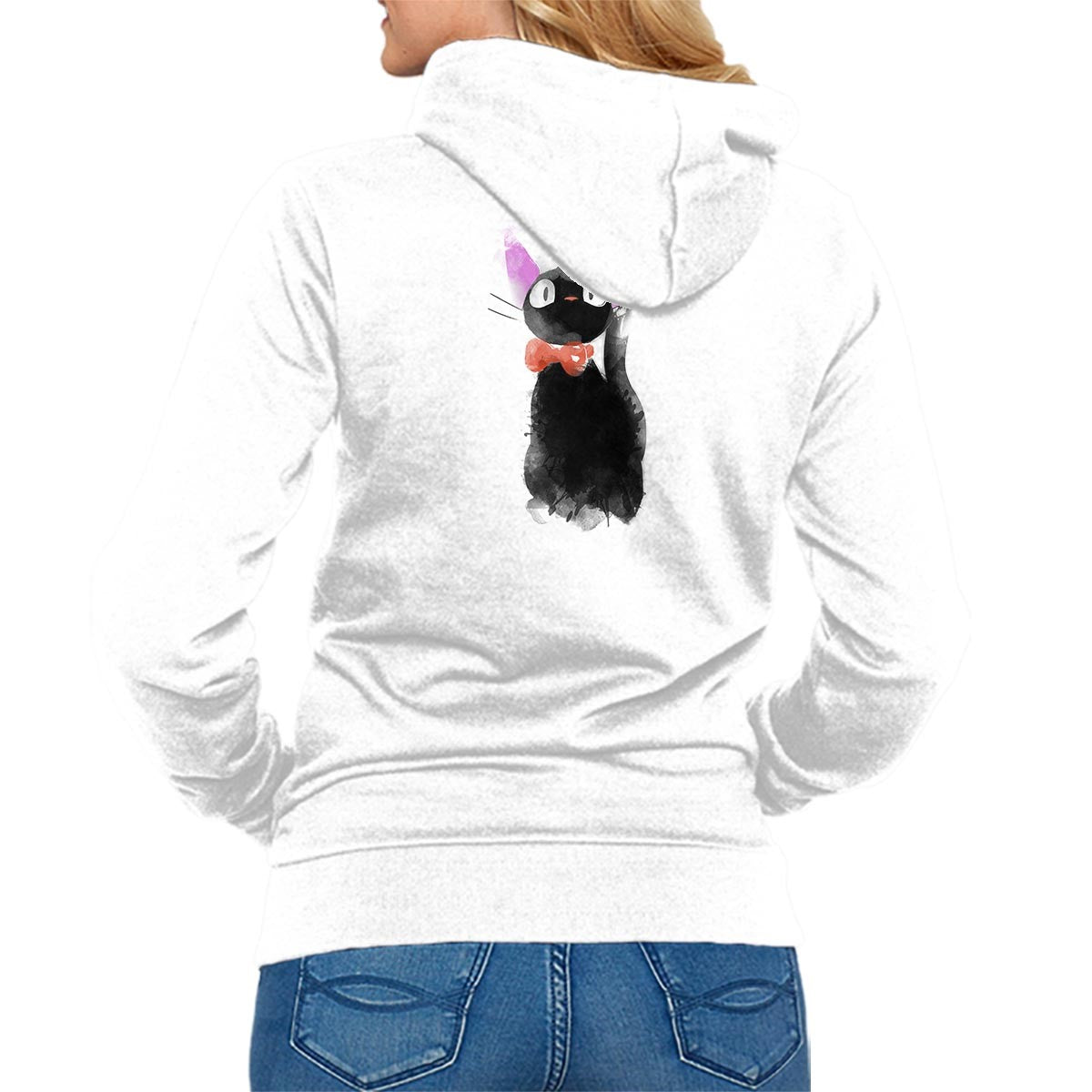 Watercolor Cat - Hoodie