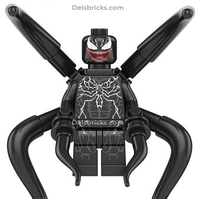 Venom (Marvel Spider-Man) - Custom Building Blocks Mini Figures Compatible with LEGO