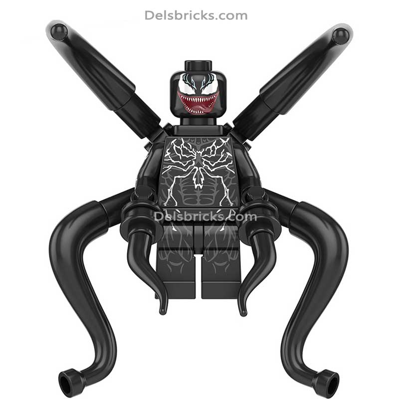 Venom (Marvel Spider-Man) - Custom Building Blocks Mini Figures Compatible with LEGO