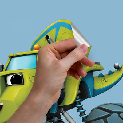 Zeg - Blaze and the Monster Machines - RealBig Collection - Official Nickelodeon - Reusable Vinyl Wall Decals