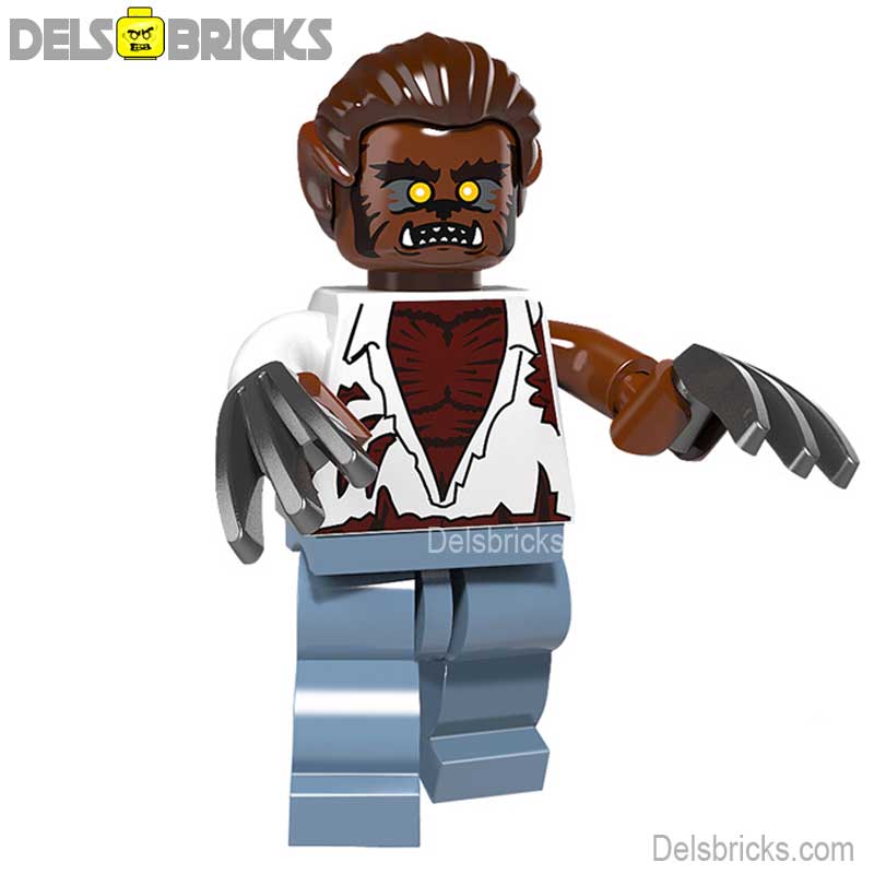 The Wolf Man (Horror) - Custom Building Blocks Mini Figures Compatible with LEGO