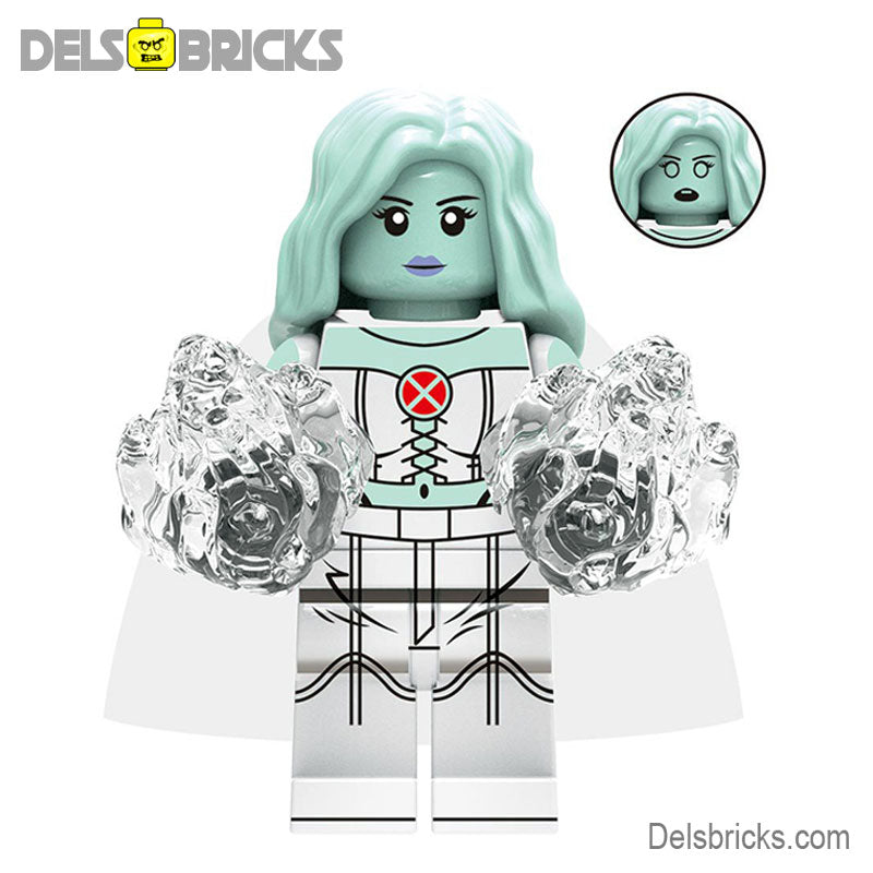 White Queen Emma Frost (Marvel X-Men) - Custom Building Blocks Mini Figures Compatible with LEGO