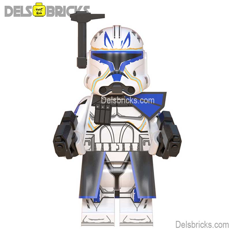 Captain Rex Clone Wars (Star Wars) - Custom Building Blocks Mini Figures Compatible with LEGO