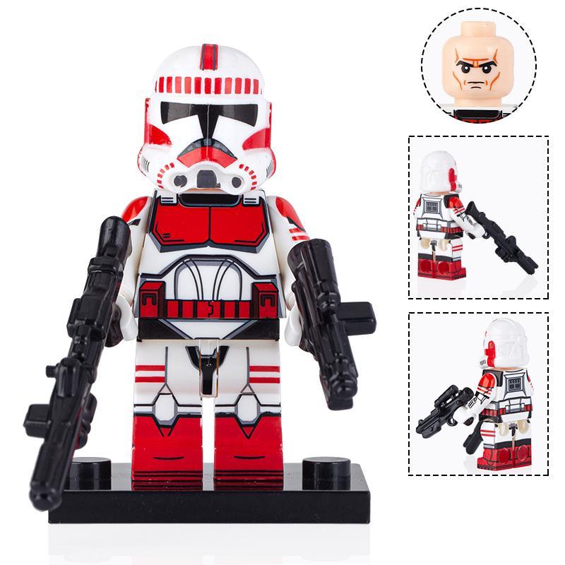 Coruscant Guard Shock Trooper (Star Wars) - Custom Building Blocks Mini Figures Compatible with LEGO