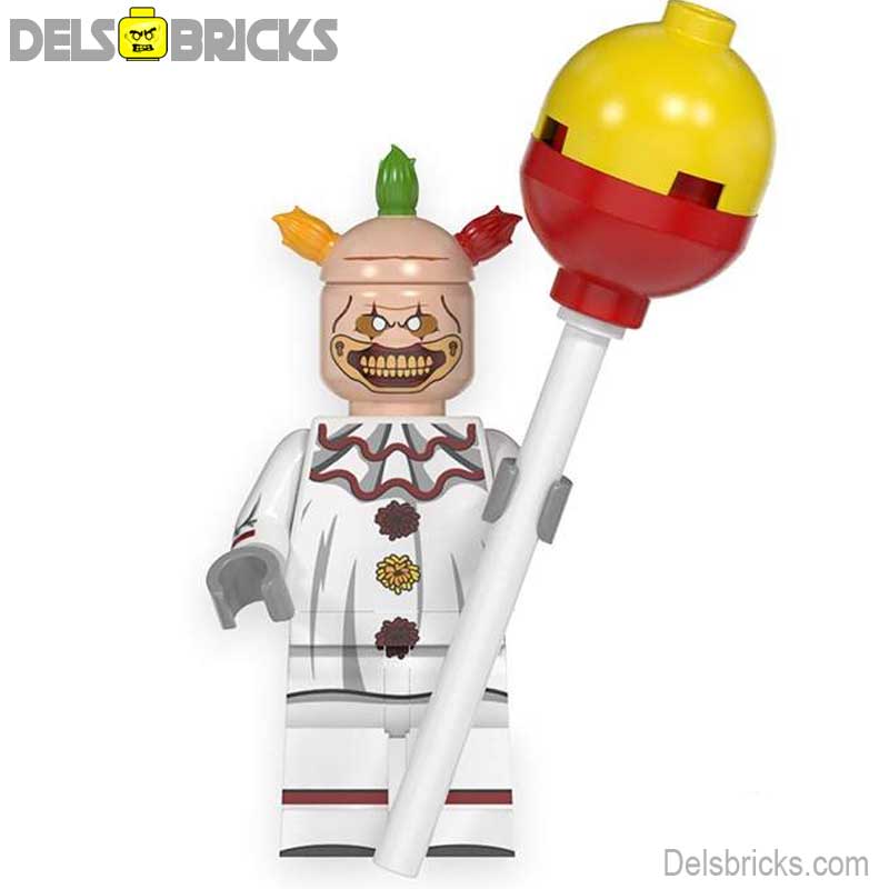 Twisty the Clown (American Horror Story) - Custom Building Blocks Mini Figures Compatible with LEGO