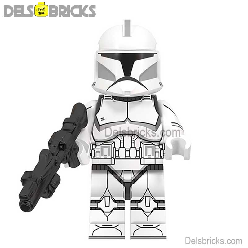 Clone Trooper (Star Wars) - Custom Building Blocks Mini Figures Compatible with LEGO