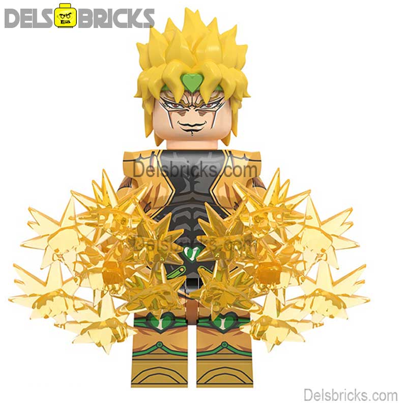 Dio Brando (JoJo's Bizarre Adventure) - Custom Building Blocks Mini Figures Compatible with LEGO