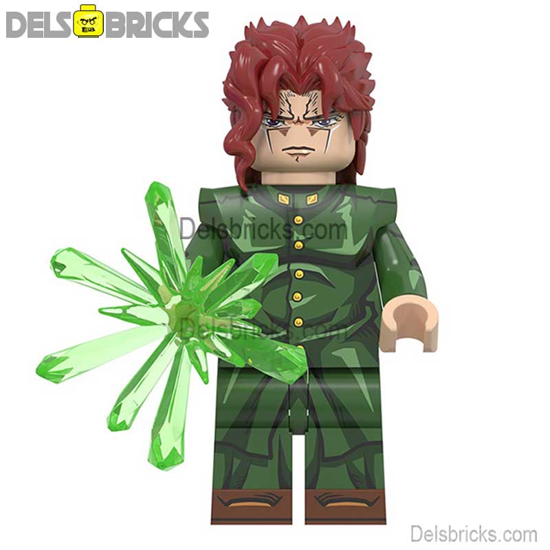 Kakyoin Tenmei (JoJo's Bizarre Adventure) - Custom Building Blocks Mini Figures Compatible with LEGO