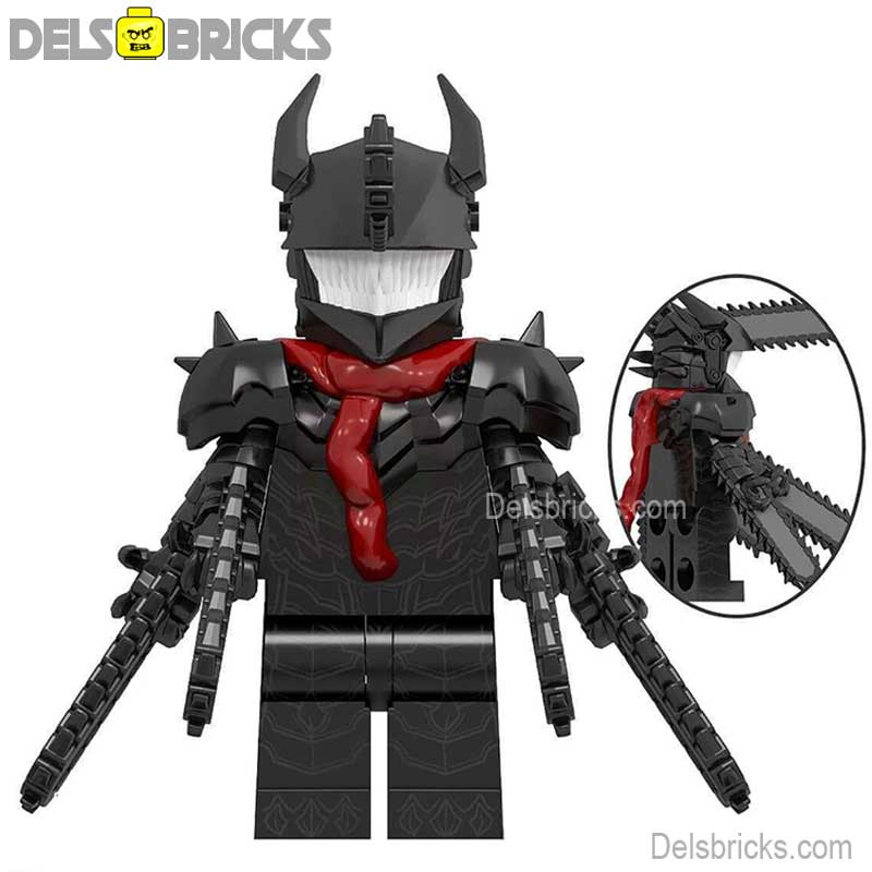 Chainsaw Demon (Chainsaw Man) - Custom Building Blocks Mini Figures Compatible with LEGO