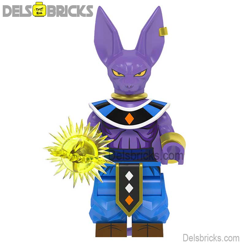 Beerus (Dragon Ball Z) - Custom Building Blocks Mini Figures Compatible with LEGO