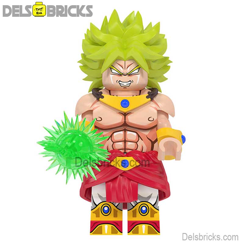 Broly (Dragon Ball Z) - Custom Building Blocks Mini Figures Compatible with LEGO