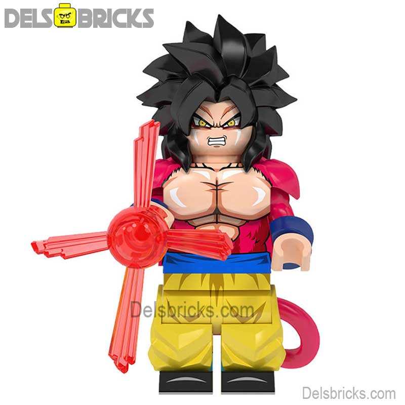 Vegeta 4 (Dragon Ball Z Super) - Custom Building Blocks Mini Figures Compatible with LEGO