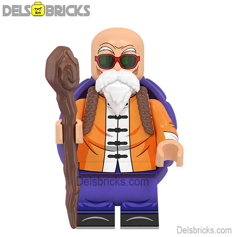 Master Roshi (Dragon Ball Z) - Custom Building Blocks Mini Figures Compatible with LEGO