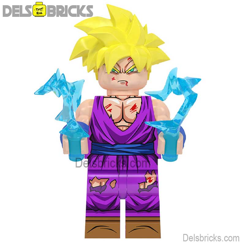 Gohan (Dragon Ball Z) - Custom Building Blocks Mini Figures Compatible with LEGO