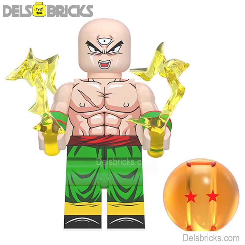 Tien (Dragon Ball Z Super) - Custom Building Blocks Mini Figures Compatible with LEGO