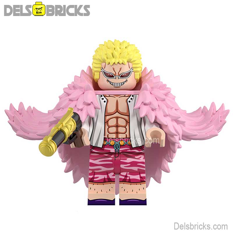 Doflamingo (One Piece) - Custom Building Blocks Mini Figures Compatible with LEGO