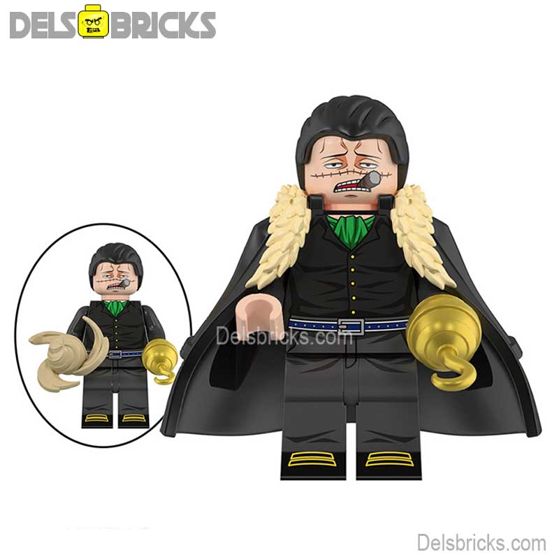 Sir Crocodile (One Piece) - Custom Building Blocks Mini Figures Compatible with LEGO