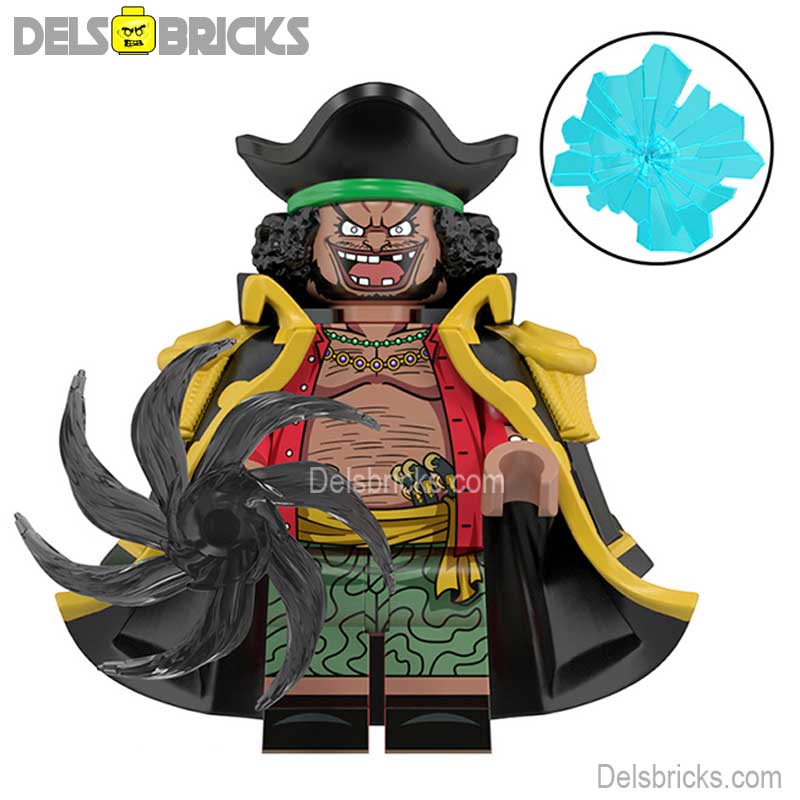 Black Beard (One Piece) - Custom Building Blocks Mini Figures Compatible with LEGO