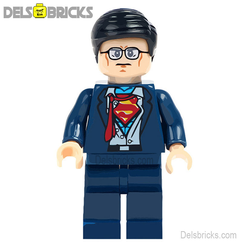 Clark Kent Superman (DC) - Custom Building Blocks Mini Figures Compatible with LEGO