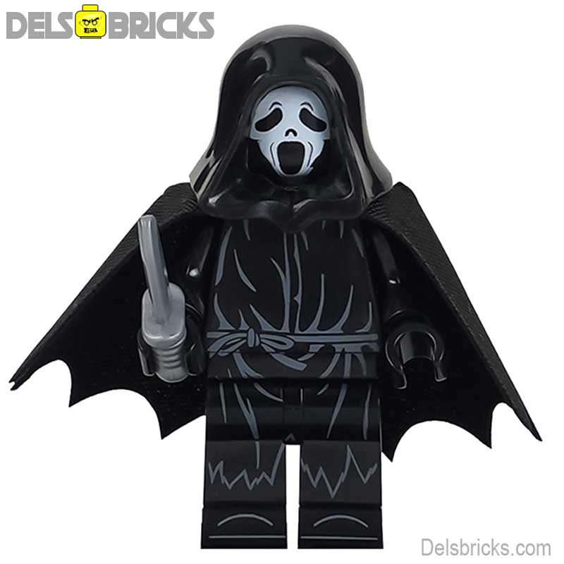 Ghostface (Scream) - Custom Building Blocks Mini Figures Compatible with LEGO