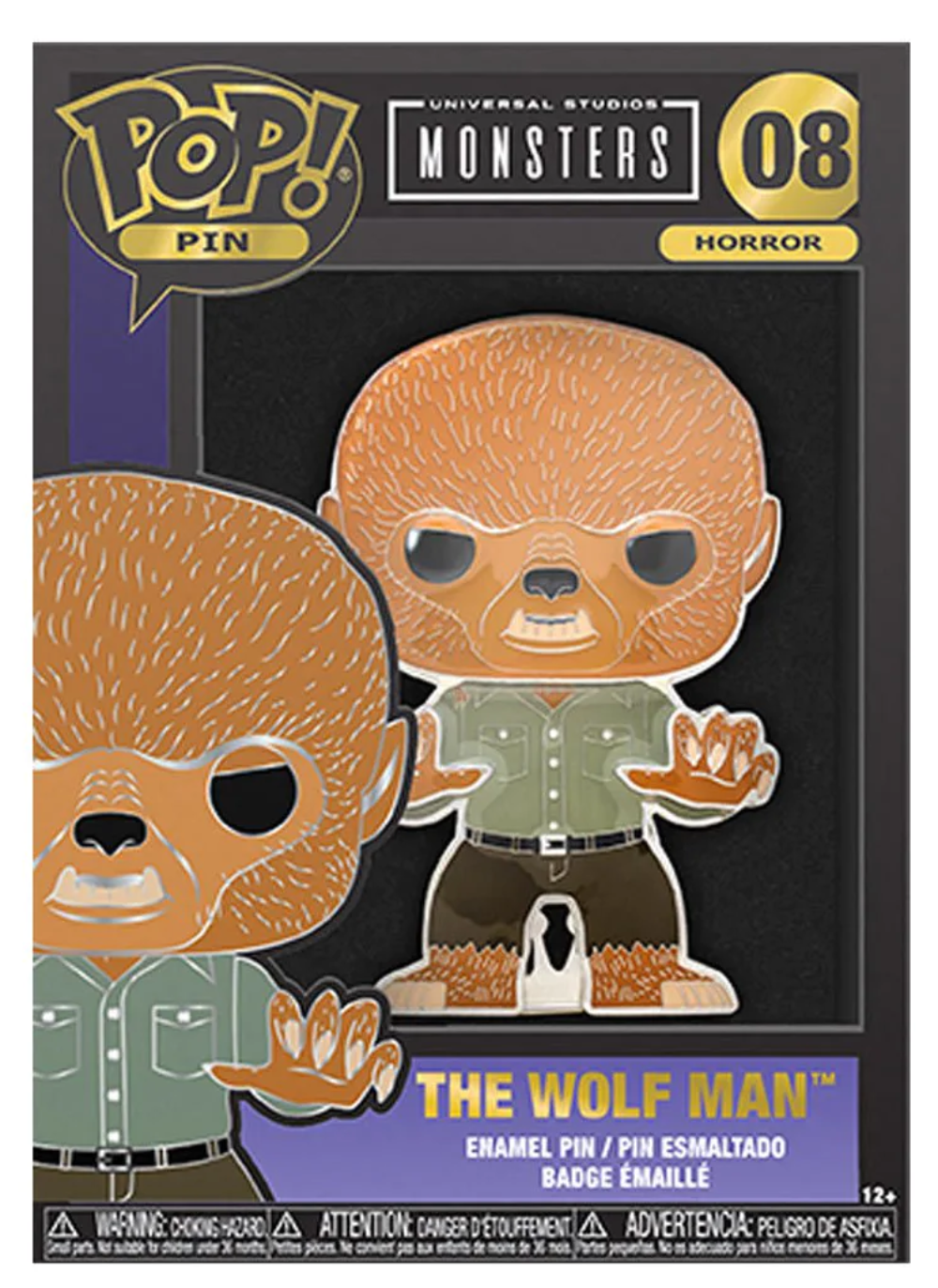 POP! Pins: 08 Horror, The Wolf Man (Universal Monsters)