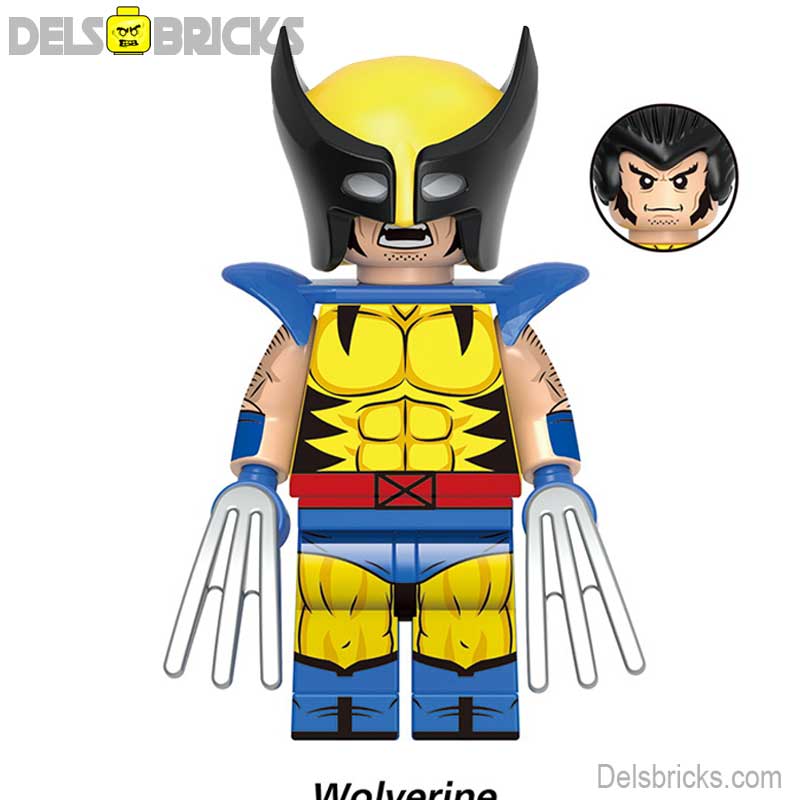 Wolverine (Marvel X-Men '97) - Custom Building Blocks Mini Figures Compatible with LEGO