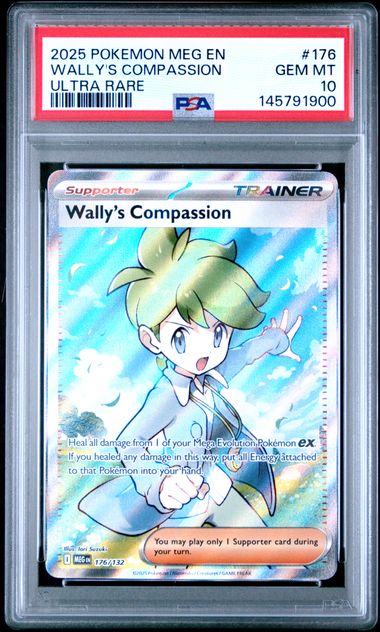 wally pokemon card Pokemon X & Y Roaring Skies Single Card Full Art Ultra Rare Wally #107