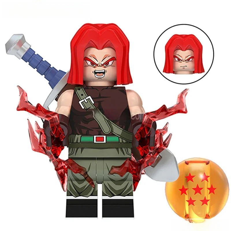 Xeno Trunks (Dragon Ball Z) - Custom Building Blocks Mini Figures Comp ...